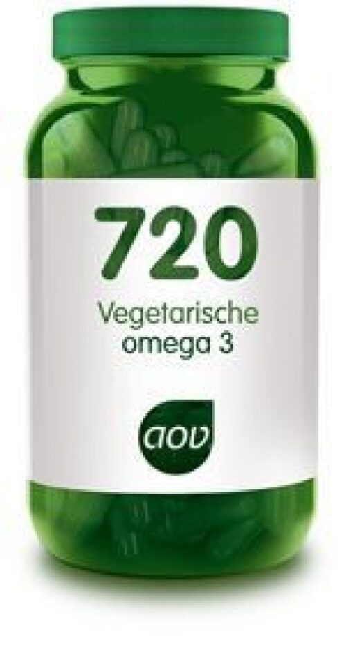 720 Vegetarische omega 3 60 capsules AOV
