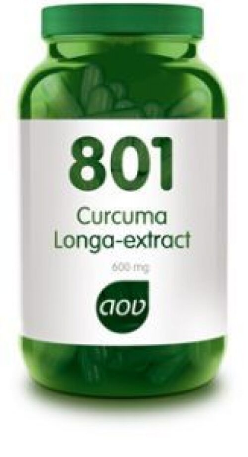 801 Curcuma longa 60 capsules AOV