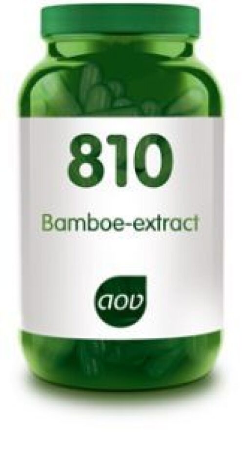 810 Bamboe extract 90 capsules AOV