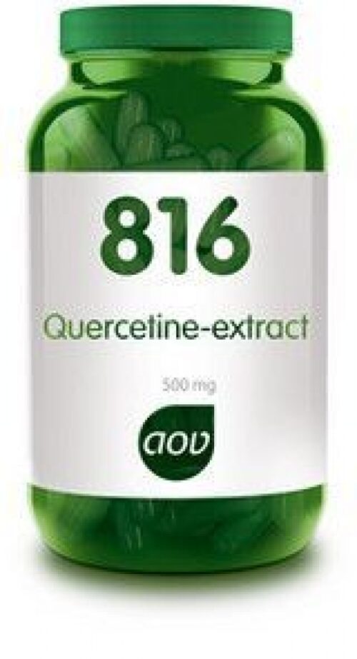 816 Quercetine extract 500 mg 60 vegicapsules AOV
