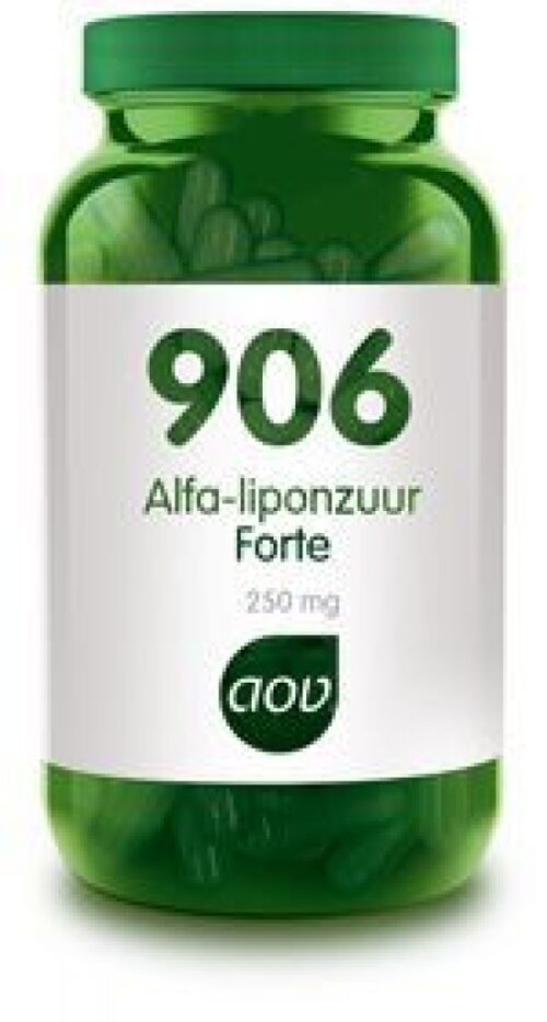906 Alfa-Liponzuur forte 60 capsules AOV