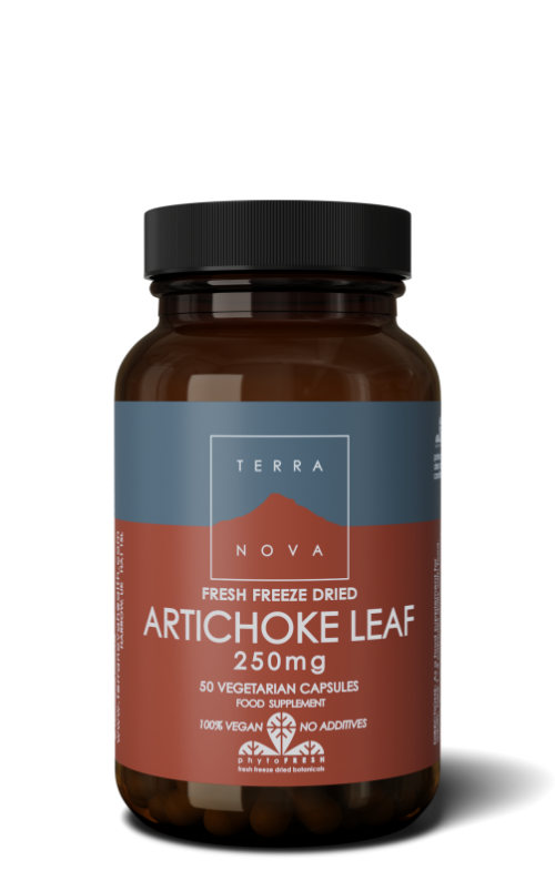 Artichoke leaf 250 mg 50 capsules Terranova