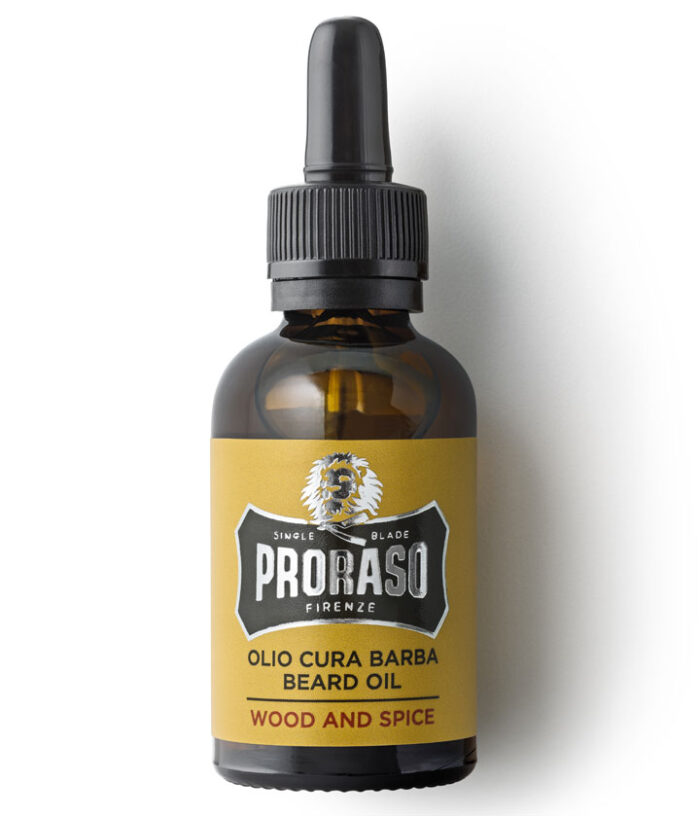 Baard olie wood & spices 30ml Proraso