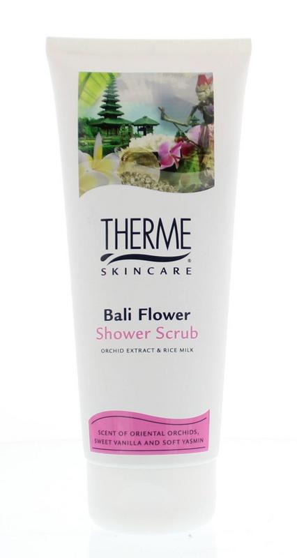 Bali flower shower scrub 200 ml Therme
