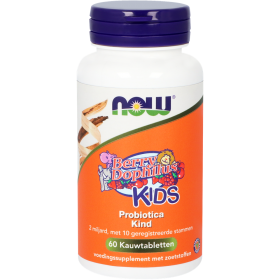 Berry Dophilus™ Kids probioticapsules kind 60k tabletten NOW