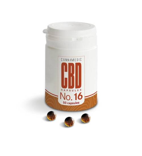 CBD Capsules nr 16 6 mg 50 capsules Cannamedic