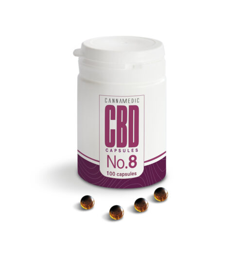 CBD Capsules nr 8 3 mg 100 capsules Cannamedic