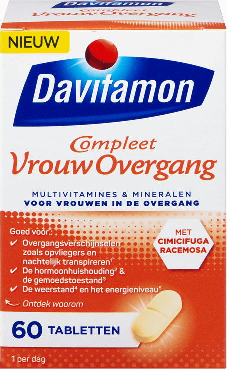 Compleet vrouw overgang 60 tabletten Davitamon
