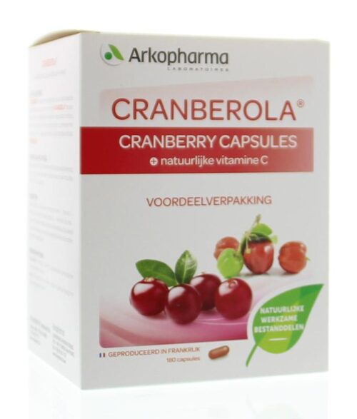 Cranberry capsules 180 capsules Cranberola