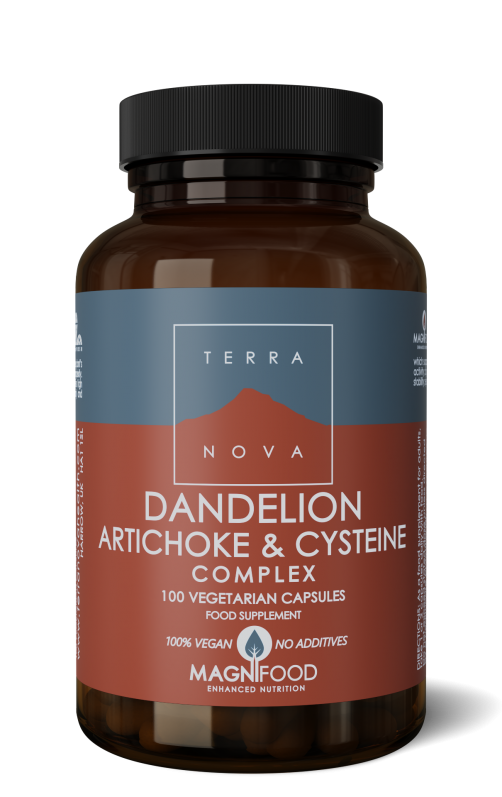 Dandelion artichoke & cyste complex 100 capsules Terranova