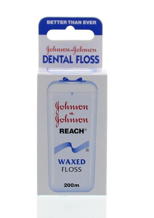 Dental Floss waxed 200 meter Johnson&Johnson