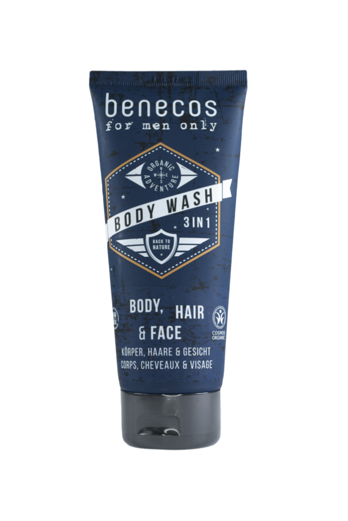 For men body wash 3 in 1 200 ml Benecos