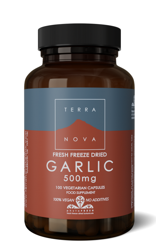 Garlic 500 mg 100 capsules Terranova
