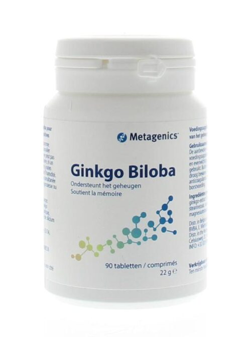 Ginkgo biloba 90 tabletten Metagenics