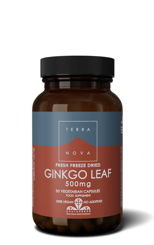 Ginkgo leaf 50 capsules Terranova