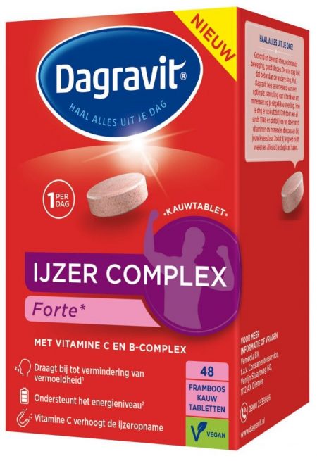IJzer complex forte 48 tabletten Dagravit