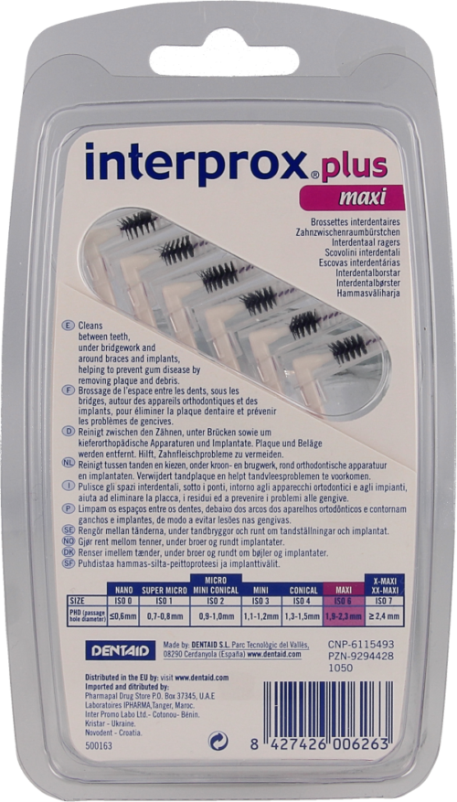 Interprox plus maxi 4,2-5,7mm (paars)