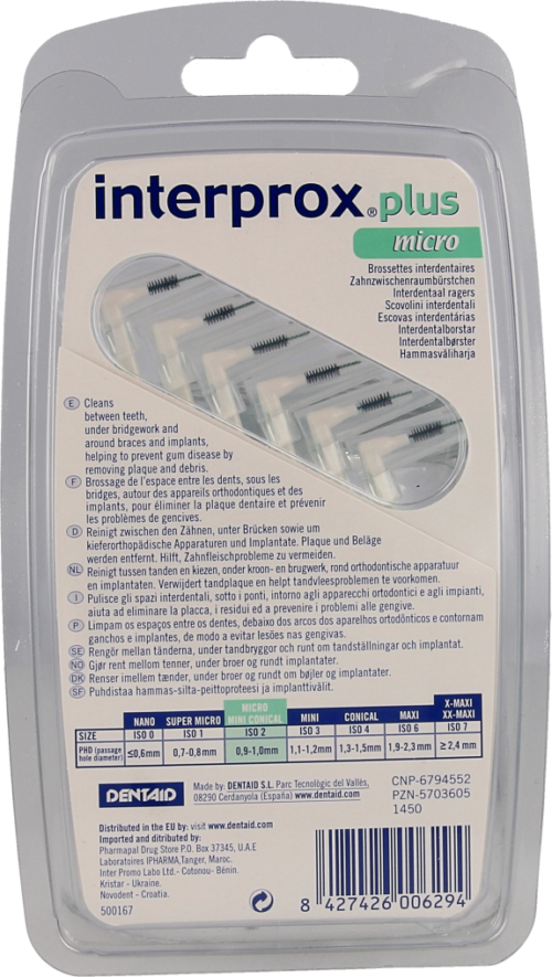 Interprox plus micro 2,4mm (groen)