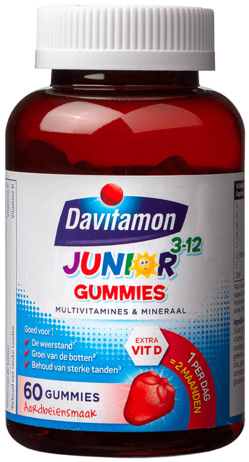 Junior 3+ gummies multi 60st Davitamon