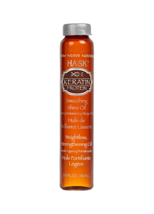 Keratin protein smoothing shine haarolie 18ml Hask
