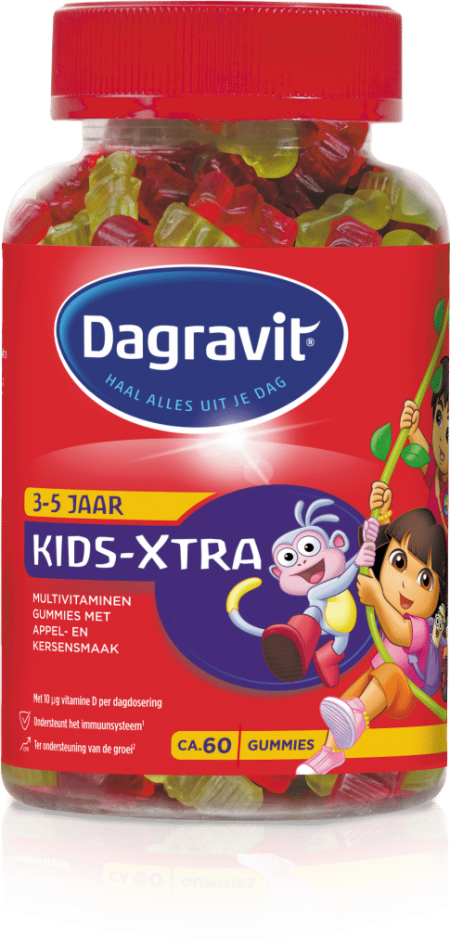 Kids gummies Dora 60 stuks Dagravit