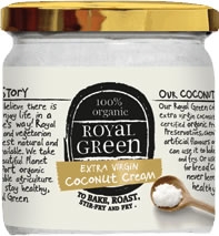 Kokos cooking cream extra virgin 325 ml Royal Green