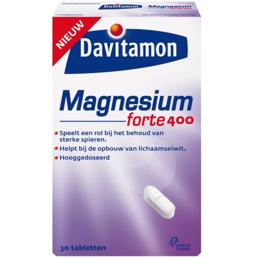 Magnesium forte 400 30 tabletten Davitamon