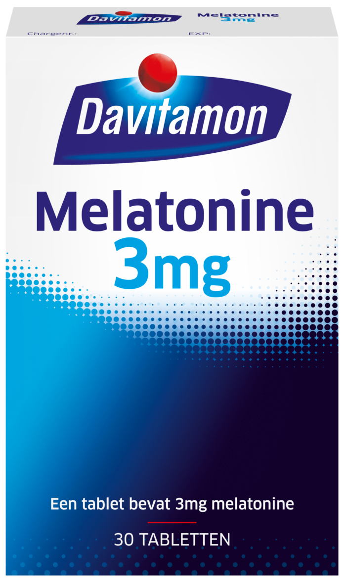Melatonine 3 mg 30 tabletten Davitamon