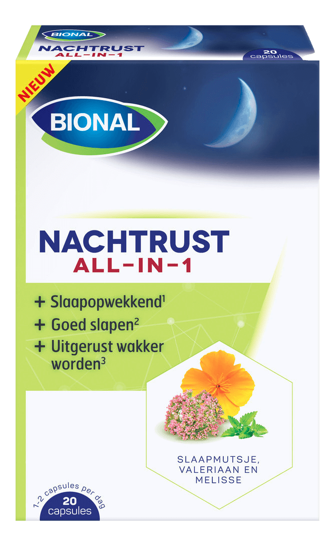 Nachtrust all in 1 20 capsules Bional