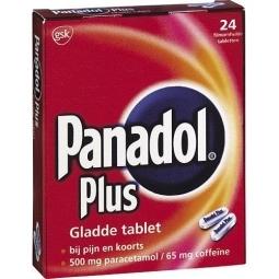 Panadol plus 24 gladde tabletten