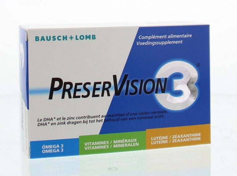 Preervision 3 60 capsules Bausch & Lomb