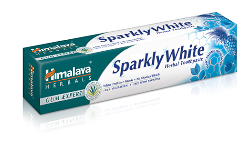 Sparkly white kruiden tandpasta 75 ml Himalaya