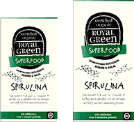 Spirulina 120 tabletten Royal Green