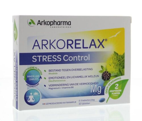 Stress control 30 tabletten Arkorelax