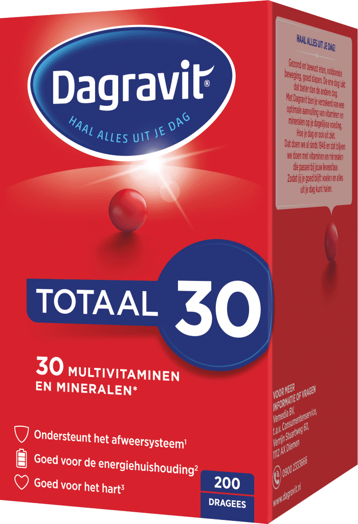 Totaal 30 200 dragees Dagravit