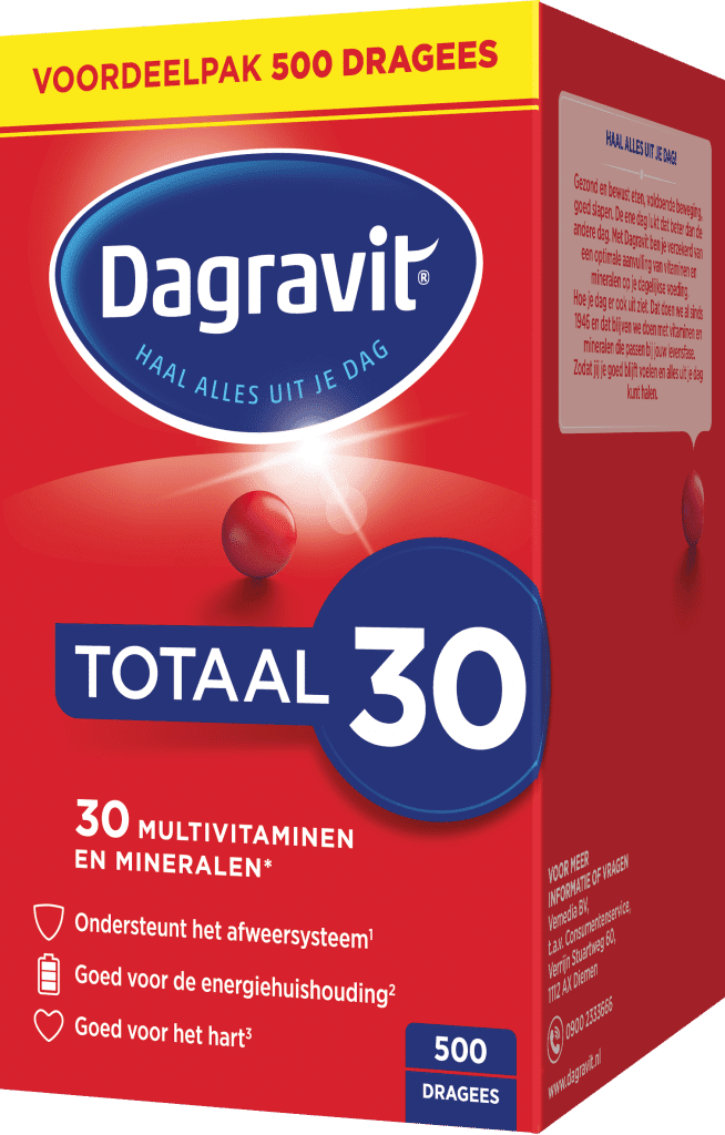 Totaal 30 500 dragees Dagravit