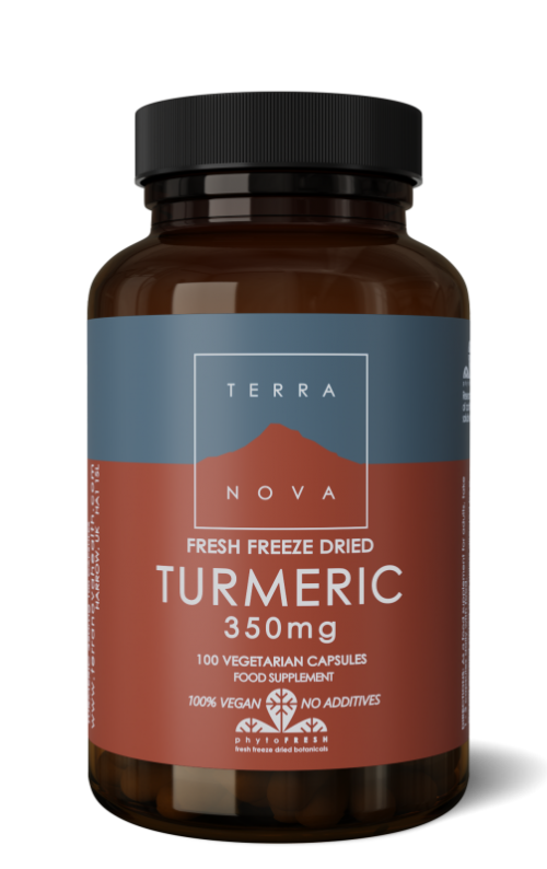 Turmeric 350 mg 100 capsules Terranova