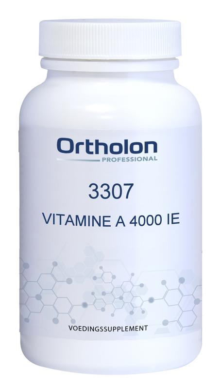 Vitamine A 4000IE 60 vcaps 3307 Ortholon Pro