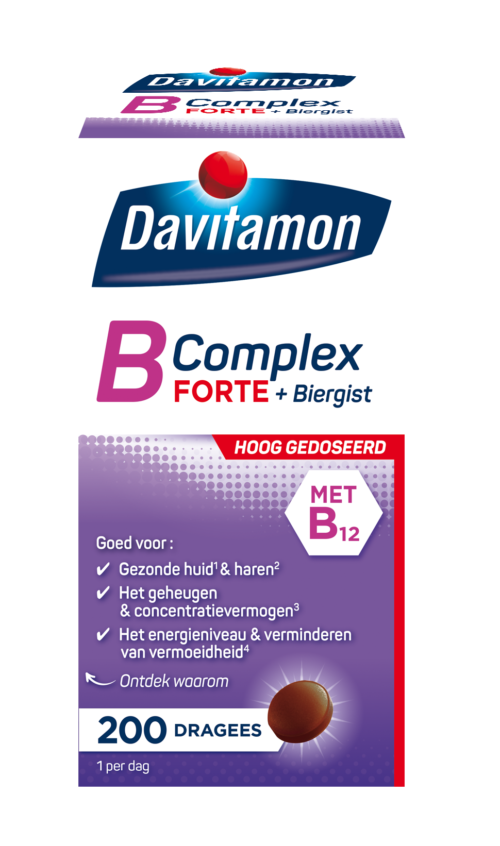 Vitamine B complex forte 200 dragees Davitamon