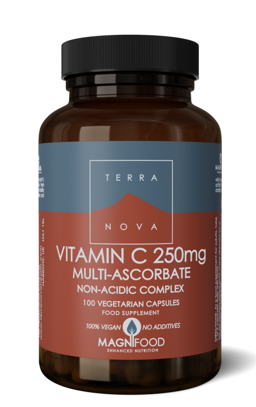 Vitamine C 250 mg complex 100 capsules Terranova