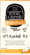 Vitamine D3 120 tabletten Royal Green
