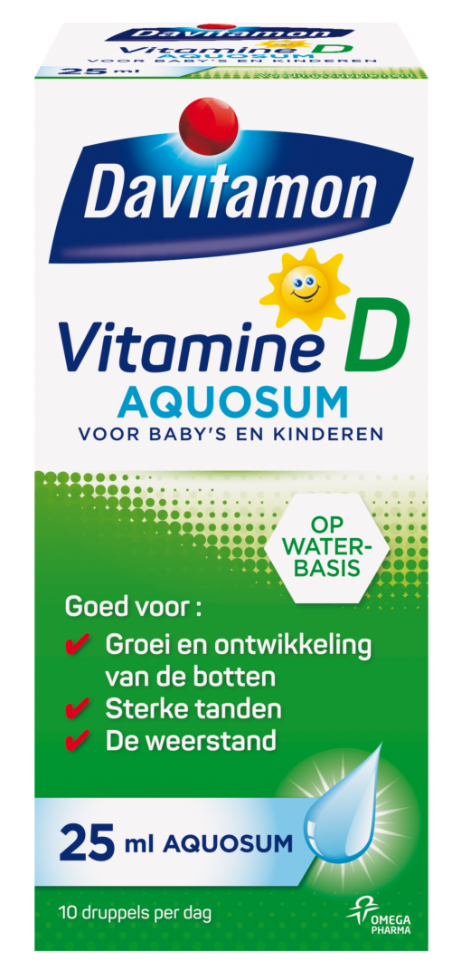 Vitamine D aquosum druppels 25 ml Davitamon