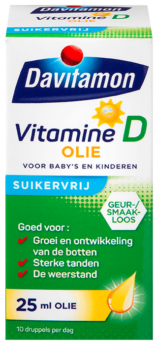 Vitamine D olie 25 ml Davitamon