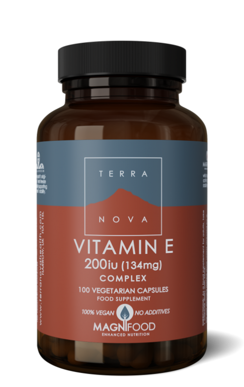 Vitamine E 200IU complex 100 capsules Terranova