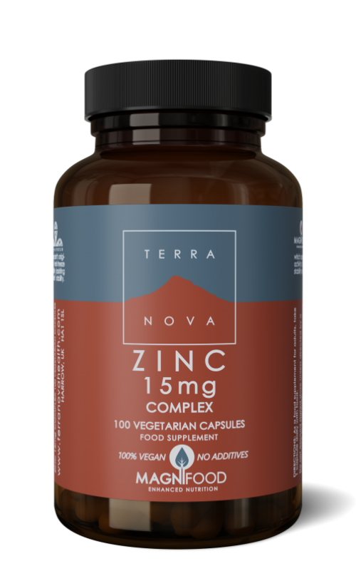 Zinc 15 mg complex 100 capsules Terranova