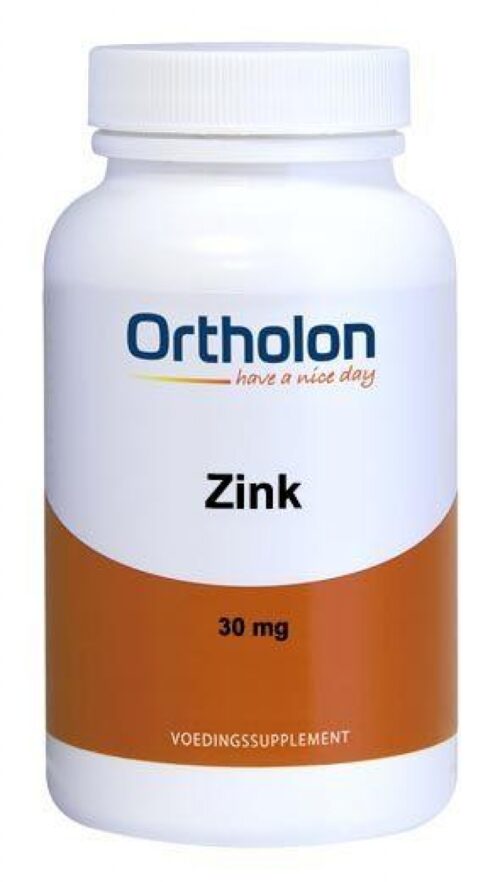 Zink citraat 30 mg 60 tabletten Ortholon