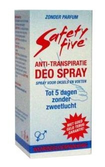 5 dagen zonder zweet 50ml spray Safety Five
