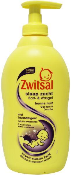 Bad en wasgel lavendel 400ml Zwitsal