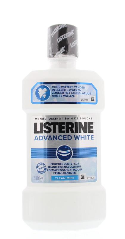 Listerine Mondwater advanced white 500 ml