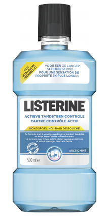 Listerine actief anti tandsteen 500 ml